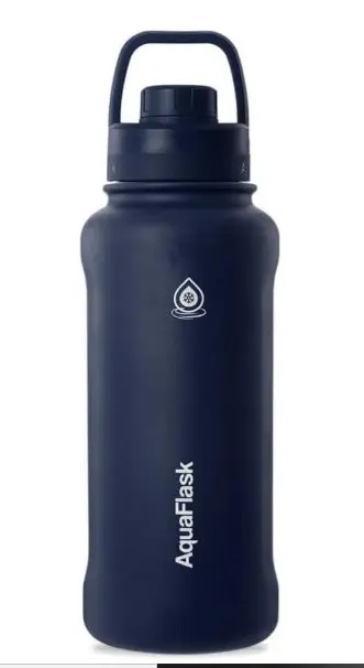 Aqua Flask Sports Water Bottle 650ml Cobalt Blue AF-T126