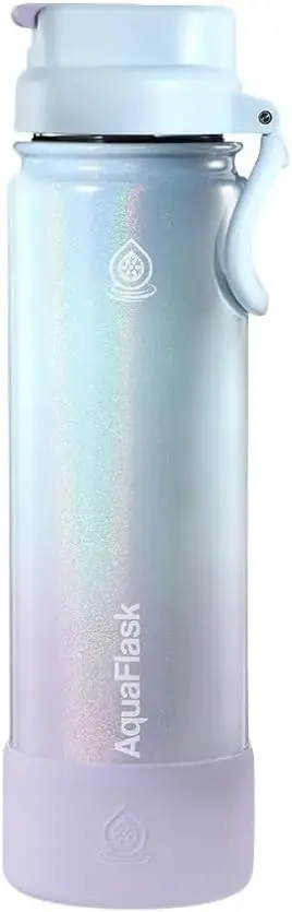Aqua Flask Candy Floss Water Bottle 650ml Confetti Cake Design, Model AF-W130