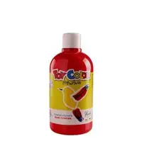 Italian Bright Red Acrylic Paint 500ml