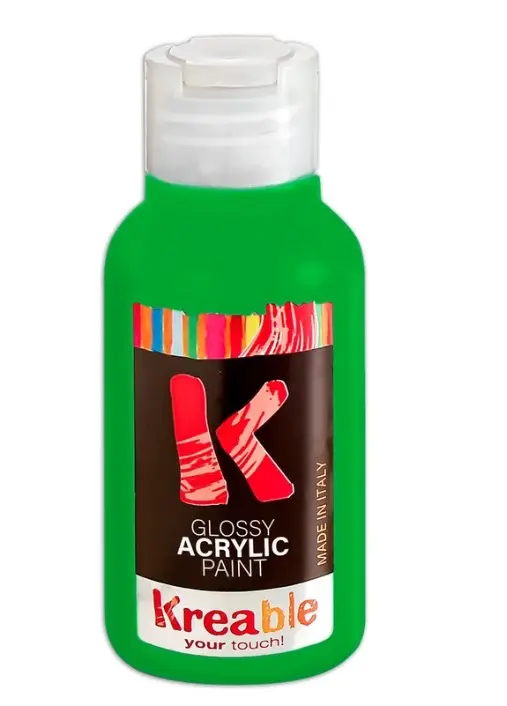 Italian Green Acrylic Paint 250ml