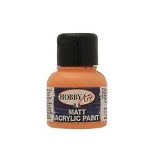 Italian Matte Acrylic Paint Orange 50ml