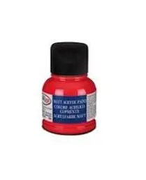 Italian Dark Red Acrylic Paint 50ml