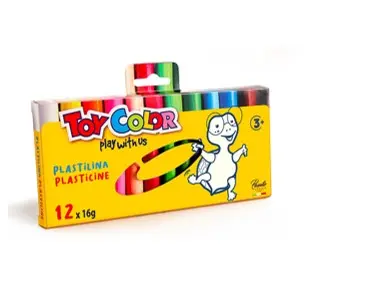 12 Colors Modeling Clay Set 16g