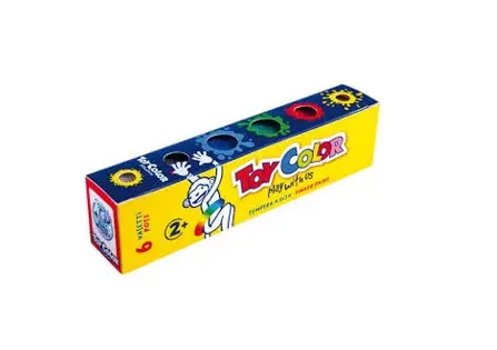 Italian 6 Colors Finger Paint Set