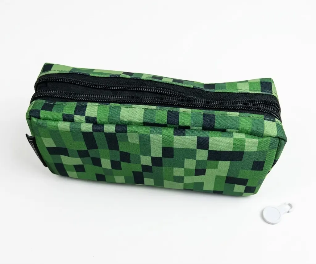 Pixel Squares Pencil Case - Polyester PM24423