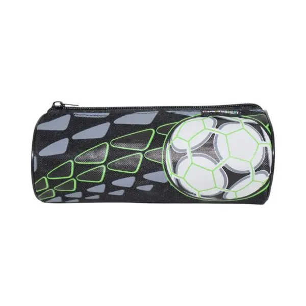 Scatter Football Green Pencil Case - Polyester PM22346