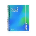 Bravo New Soul Medium Notebook 180 Sheets 
