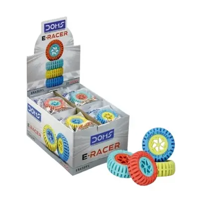 Doms Large Tire-Shaped Eraser