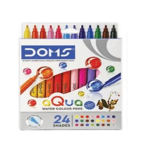 Doms Aqua Sketch Pens Set – 24 Colors