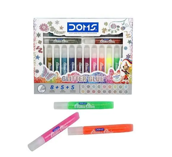 Doms Bronze Glue Set – 18 Colors × 10 ml