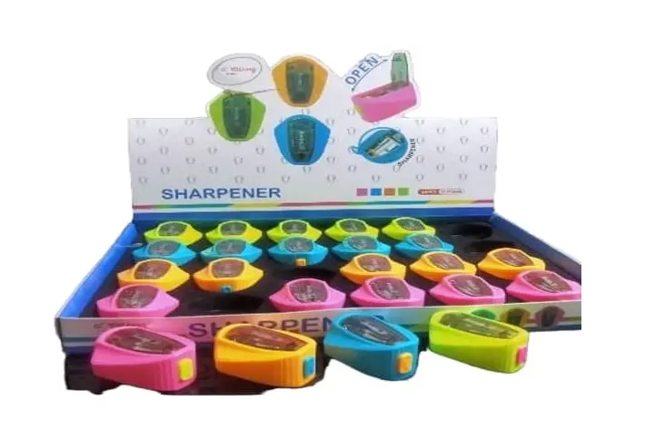 Yalong Plastic 2-Hole Pencil Sharpener