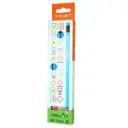 Y-Plus SMART 2B Pencils with Eraser Blue, Box of 12 PX250300