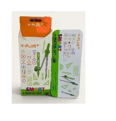 طقم هندسي Y-Plus SMART معدن 10 قطع MS250100
