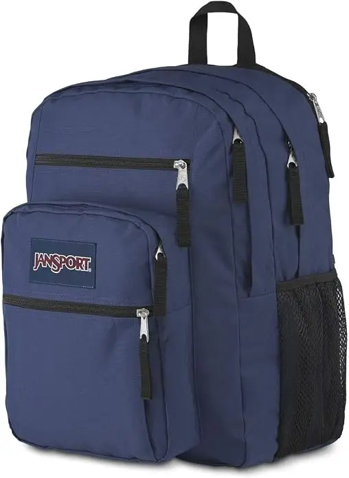 JANSPORT Big Student Navy Backpack