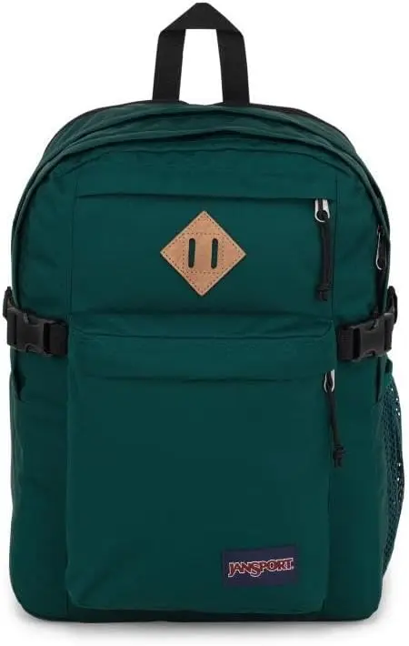شنطة ظهر JANSPORT مين كامبس أخضر داكن