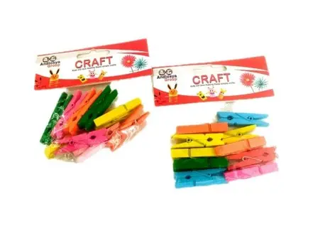 MJC Colorful Kids Plastic Clip