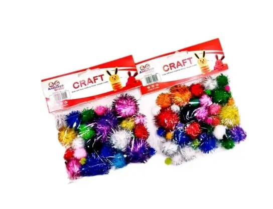 Bronze Pom Poms PS-JQM