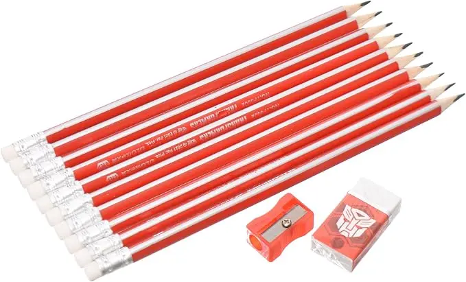 Yalong Pencil Set – 10 Pencils + Eraser + Sharpener
