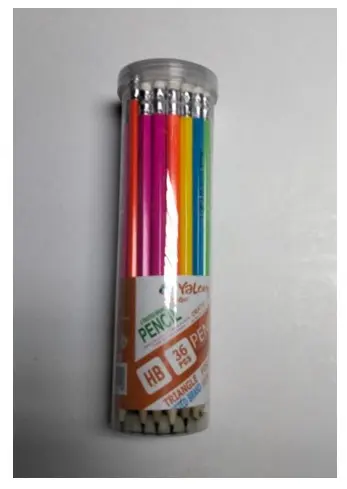 Yalong Pencil Box with Eraser - 36 Pencils YL-102