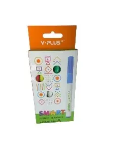 SMART Y Plus Jumbo Long Tip Marker Set 6 Colors Cardboard Box FP250300