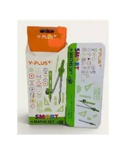 SMART Y Plus Geometry Set 10 Pieces Metal Box MS250100