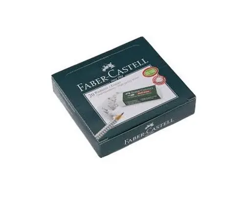 Faber-Castell PCV Free White Eraser Box 20 Pieces