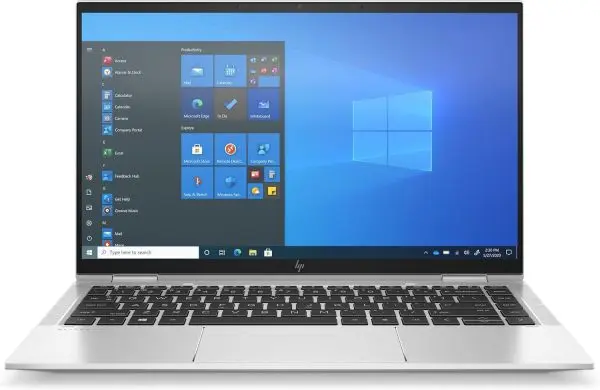 لابتوب HP EliteBook x360 1040 G8 – معالج Intel Core i7-1185G7، رام 16 جيجابايت DDR4، شاشة 14 بوصة FHD تعمل باللمس، كارت شاشة Intel Iris Xe حتى 4 جيجابايت، لون فضي