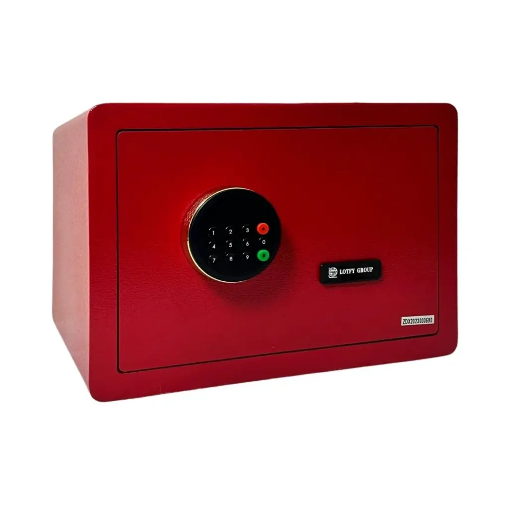 خزنة أمان منزلية LG SAFE 25 CLR – أحمر