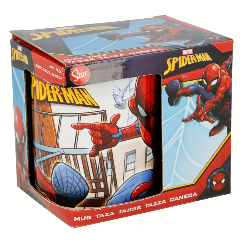 STOR Ceramic Mug 11 oz Gift Box – Spider-Man