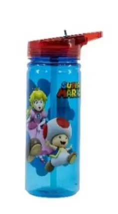 STOR Large Ecozen Kids Water Bottle 580 ml - Super Mario