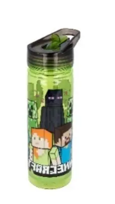 STOR Large Ecozen Kids Water Bottle 580 ml - Minecraft