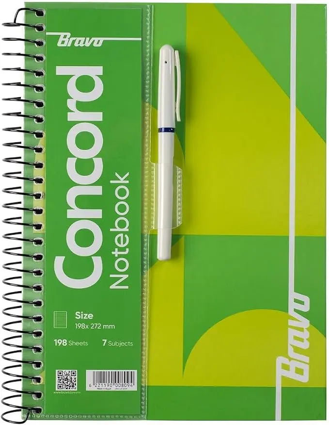 Bravo Notebook New Large198 Sheets Single Piece