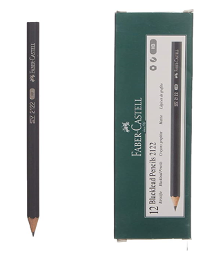 قلم رصاص فابر كاستل 2122 (HB) بدون أستيكه - عبوه 12 قلم