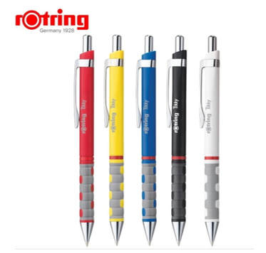 قلم روترنج تيكى جرب بني 0.5 مم علبه 12 قلم