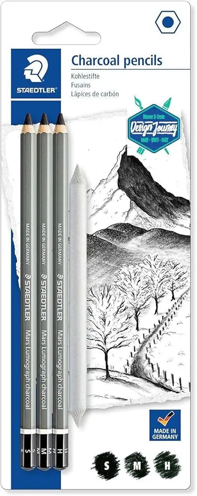 STAEDTLER Charcoal Lumograph bc 100% PEFC