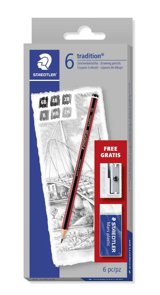 STAEDTLER Pencil Mars Tradition x6 carton case