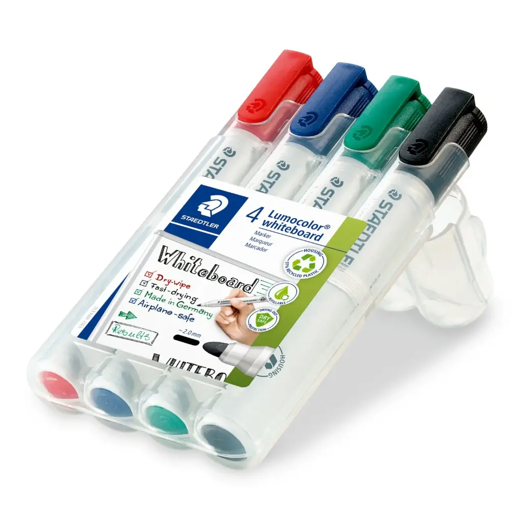 STAEDTLER Whiteboard marker Lumo. 4pcs.box