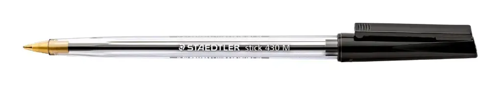 STAEDTLER Ballpoint pen stick 430 M black