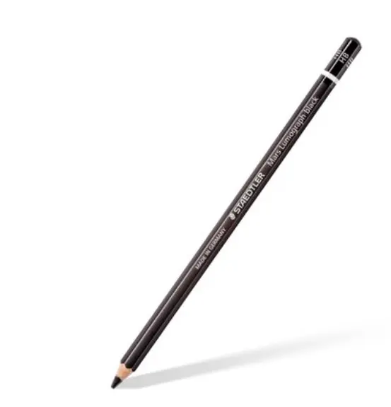 قلم رصاص جرافيت STAEDTLER Mars Lumograph Black، درجة HB