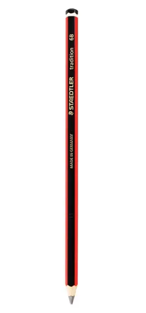 STAEDTLER Tradition Graphite Pencil, 6B