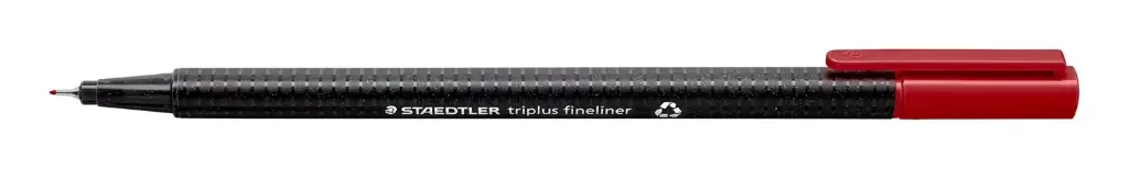 قلم تحديد دقيق ستدلر Triplus 0.3 مم أحمر قرمزي