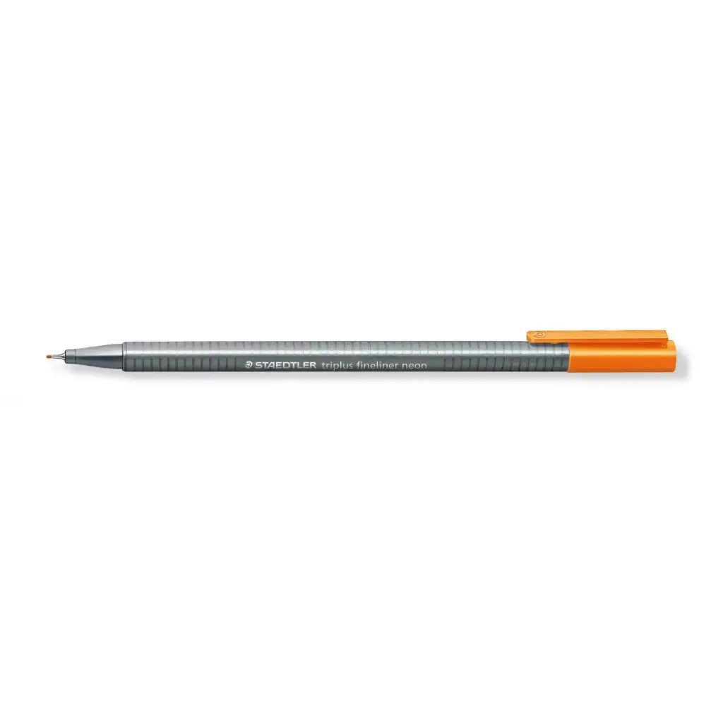 STAEDTLER triplus fineliner neon orange