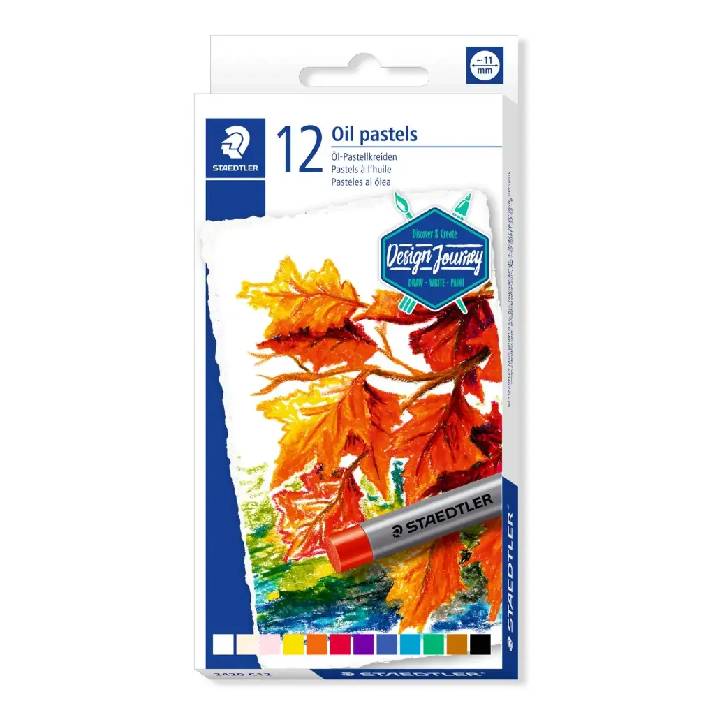 STAEDTLER Oil Pastels 12 Pieces – Box