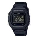 ساعة كاسيو بسوار ريزن موديل W-218H-1BVDF