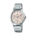 Casio Stainless Steel Triple-Fold Clasp Watch LTP-V300D-4AUDF