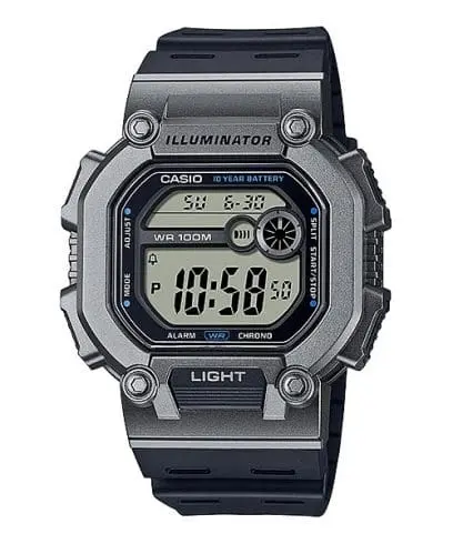 Casio Resin Band Watch W-737H-1A2VDF