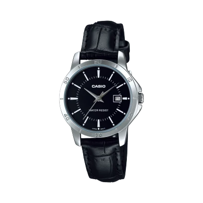 Casio Leather Band Watch LTP-V004L-1AUDF