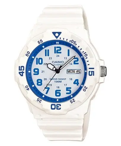 ساعة كاسيو بسوار ريزن موديل MRW-200HC-7B2VDF