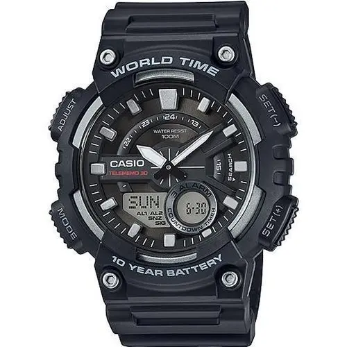 ساعة كاسيو بسوار ريزن موديل AEQ-110W-1AVDF