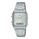 Casio Stainless Steel Adjustable Clasp Watch AQ-230A-7AMQYDF